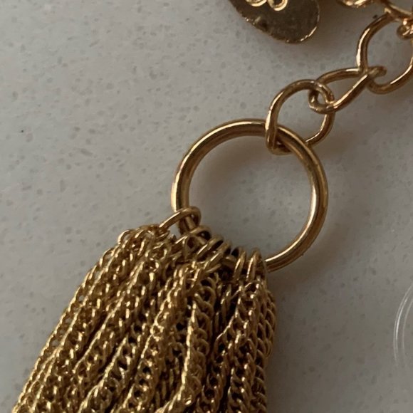 Bryn Walker gold multi strand bracelet - Picture 5 of 10